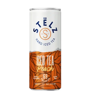 Stëlz Hard Seltzer Iced Tea Peach