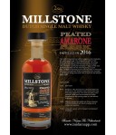 Millstone Dutch Peated Single Malt Whisky 2016 Amarone cask  #Spec 27