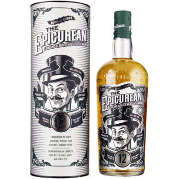 The Epicurean 12 Years Old Lowland Blended Malt Scotch Whisky 46%