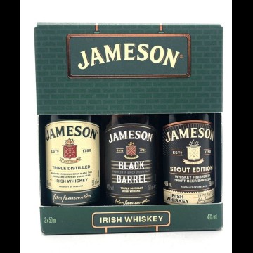Jameson Irish Whiskey Trial Pack 3x5cl