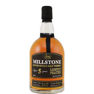 Millstone Dutch Lightly Peated Whisky 5 Years Old Zuidam Distillers