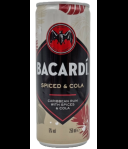 Bacardi Spiced & Cola Blik